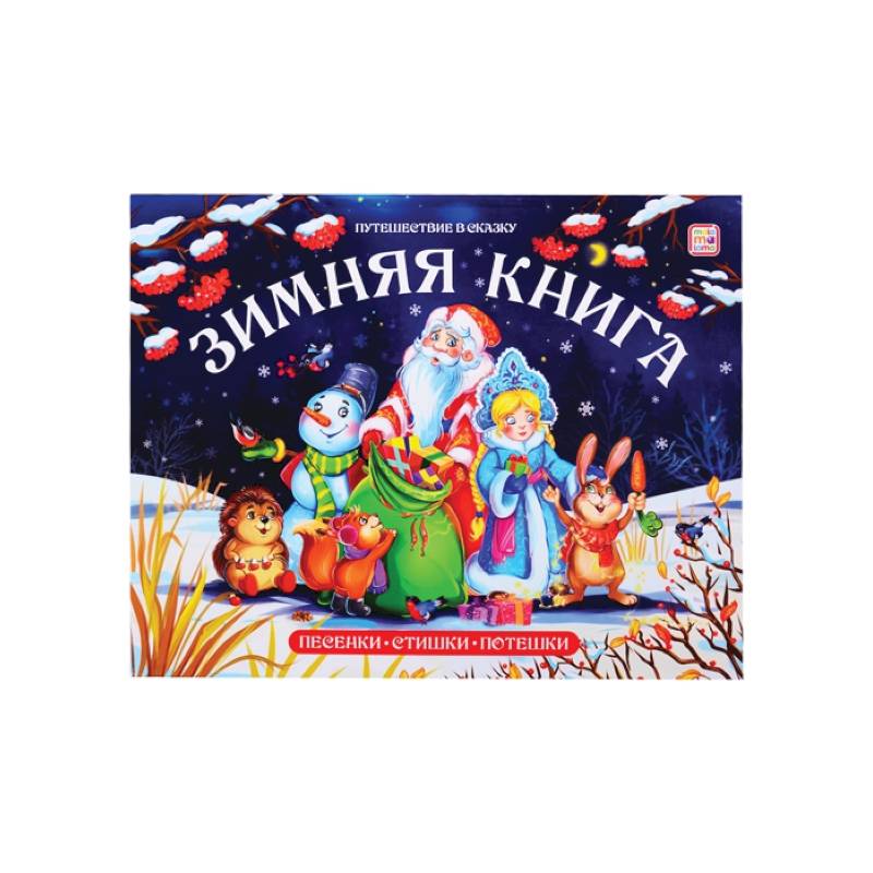 Зимняя книга: стишки, песенки, потешки: книжка-панорамка.