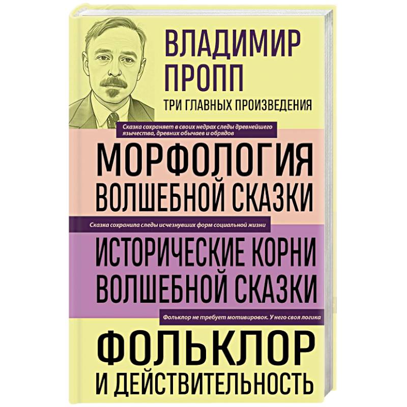 Владимир Пропп. Морфология волшебной сказки. Исторические корни волшебной сказки. Фольклор и действительность