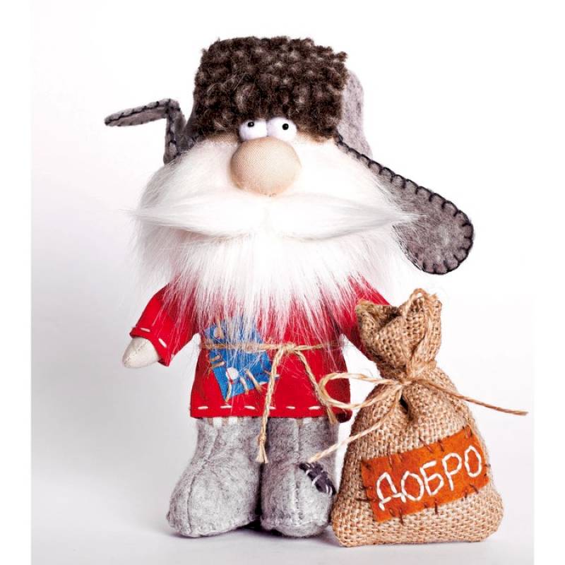 Набор для шитья текстильной игрушки 'Домовой' 17 см
