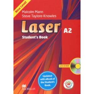 Laser 3rd Edition A2 Student's Book with CD-ROM and Macmillan Practice Online +eBook Pack