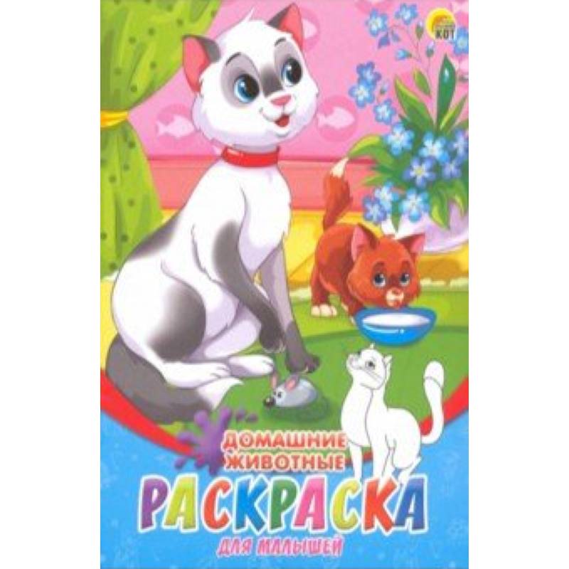 Раскраска А5, 8 листов 'Домашние животные' (08-8201) Раскраска А5, 8 листов 'Домашние животные' (08-8201)