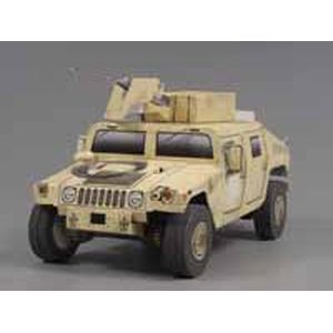 HMMWV (Hummer) (военный). Сборная модель без ножниц и клея.