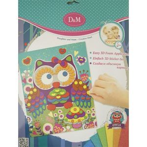 Объемная картина 'Сова с грибочком' (57423)