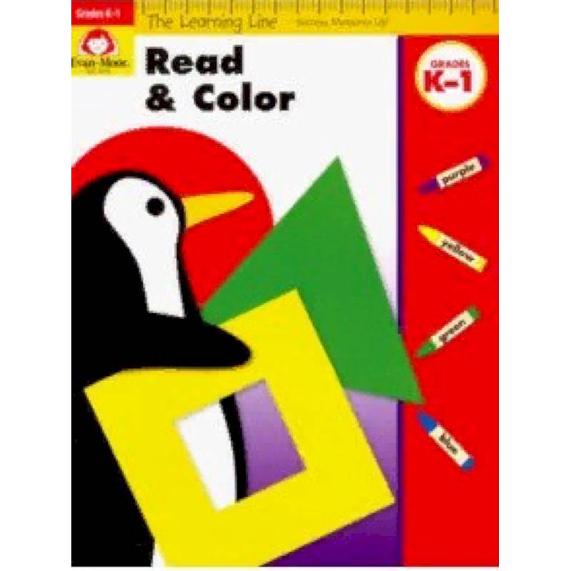The Learning Line Workbook. Read and Color, Grades K-1