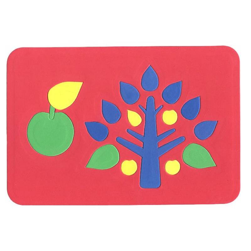 Мягкая мозаика 'Дерево', 18 элементов