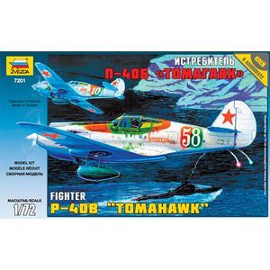 Американский истребитель 'Томагавк'