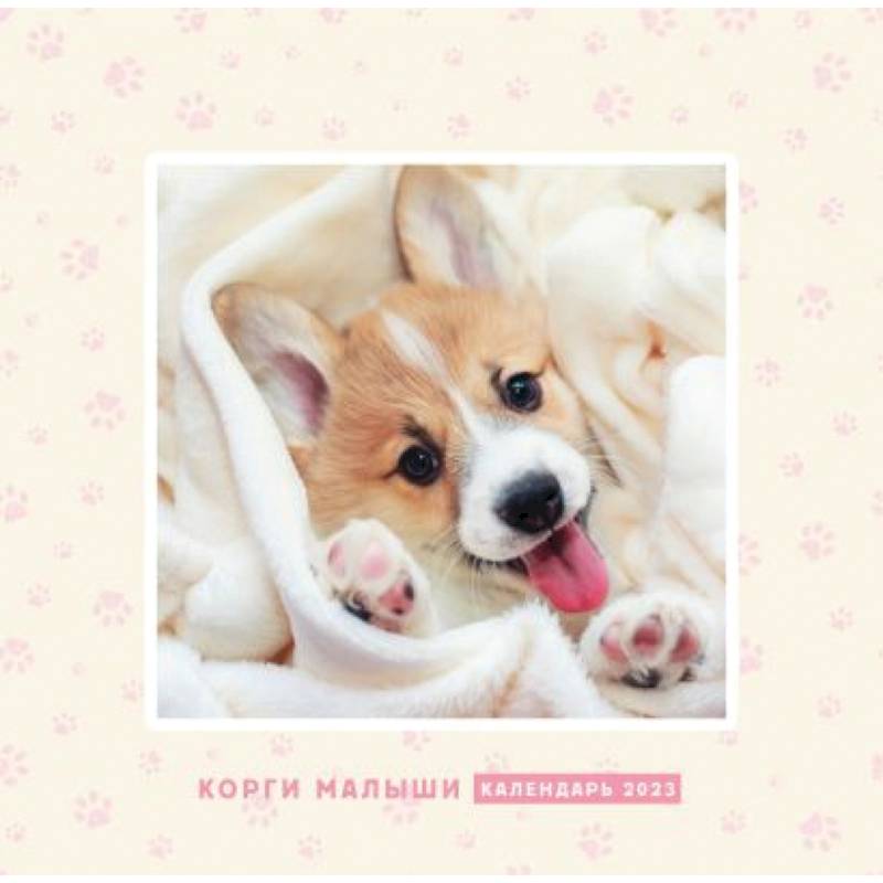 Корги малыши. Календарь настенный на 2023 год