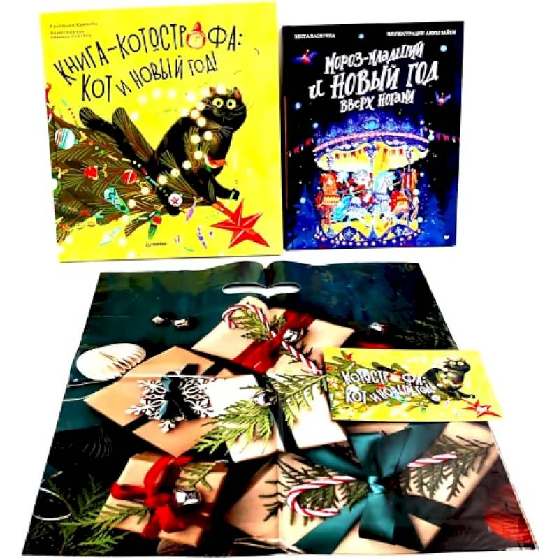 Новогоднее веселье с Морозом и котом Василием. Книга-катастрофа. Кот и Новый год