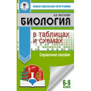 ОГЭ. Биология в таблицах и схемах для подготовки к ОГЭ