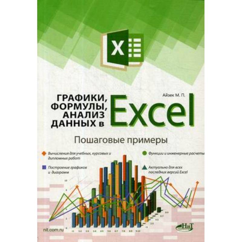 Графики, формулы, анализ данных в Excel. Пошаговые примеры