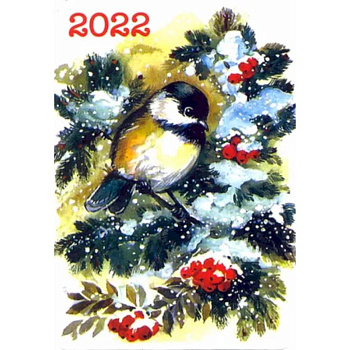 2022г.Календарик карманный,ассорти (штучно)