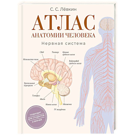 Медицинские энциклопедии и справочники, книга Атлас анатомии человека. Нервная система купить по скидке