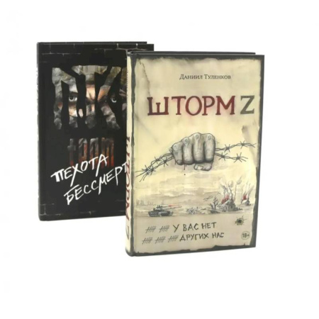 Новая и новейшая история, книга Шторм Z + Пехота бессмертна (комплект из 2-х книг) купить по скидке