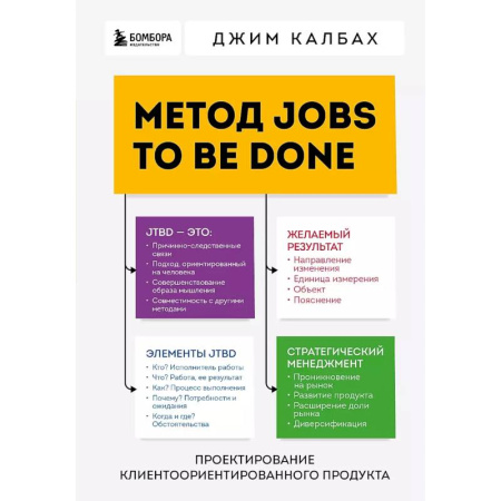Компьютерная литература, книга Метод Jobs to Be Done. Проектирование клиентоориентированного продукта купить по скидке