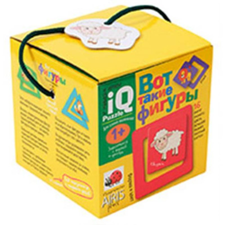 Знакомство с миром, развитие малыша, книга Для самых маленьких. 1+ Вот такие фигуры купить по скидке