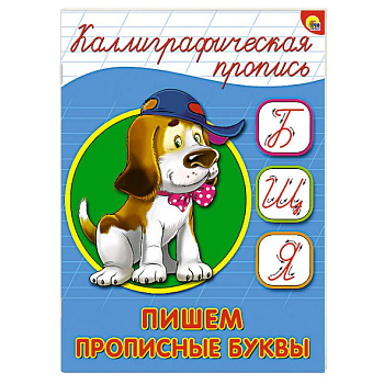 Каллиграфическая пропись. Пишем прописные буквы