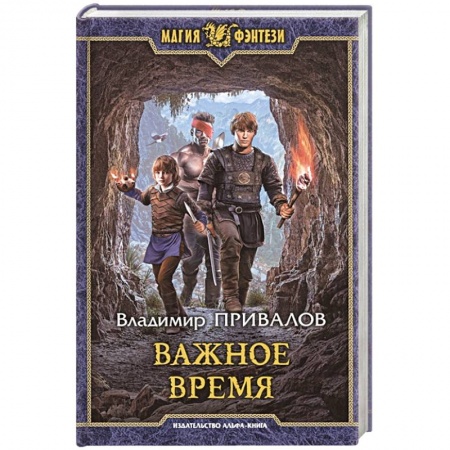Русское фэнтези, книга Важное время купить по скидке