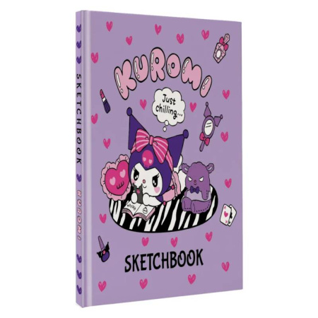 Другое, книга Kuromi. Sketchbook (розовый) купить по скидке
