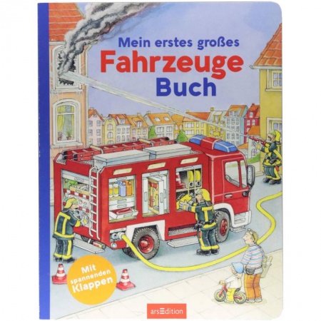 Литература на иностранном языке для детей, книга Mein erstes grosses Fahrzeuge Buch купить по скидке