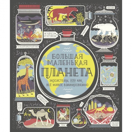 Человек. Земля. Вселенная, книга Большая маленькая планета. Экосистемы, или Как всё живое взаимосвязано купить по скидке