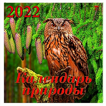 Календарь на 2022 год 'Календарь природы' (70208)