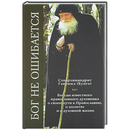 Духовная литература, книга Бог не ошибается. Беседы известного духовника о своем пути к Православию, о молитве и о духовной жизни купить по скидке