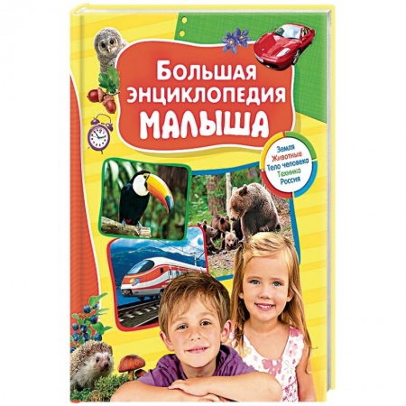 Книги, книга Большая энциклопедия малыша купить по скидке