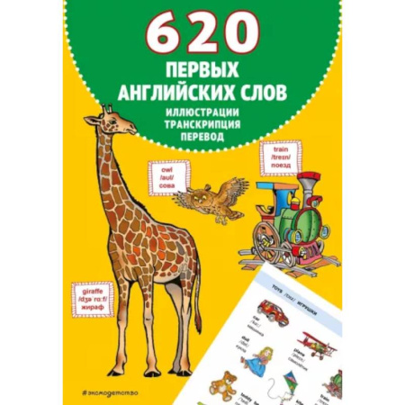 Словари, книга 620 первых английских слов в иллюстрациях купить по скидке