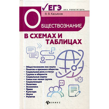 Обществознание в схемах и таблицах: готовимся к ЕГЭ