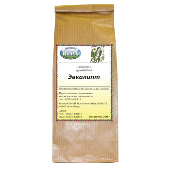 Эвкалипт (лист) (расфасовка 200 г.)