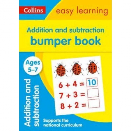 Английский язык, книга Addition & Subtraction Bumper Book. Ages 5-7 купить по скидке