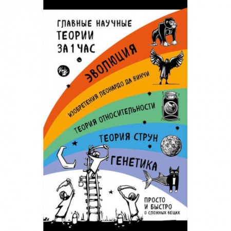 Естествознание. История естественных наук, книга Главные научные теории за 1 час (комплект из 5 книг) купить по скидке