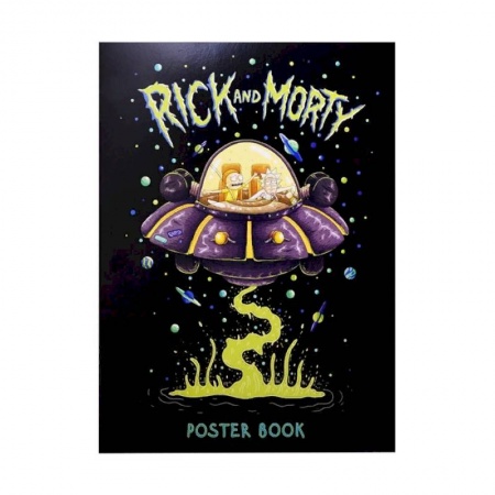 Комиксы. Манга, книга Рик и Морти. Постер-бук купить по скидке