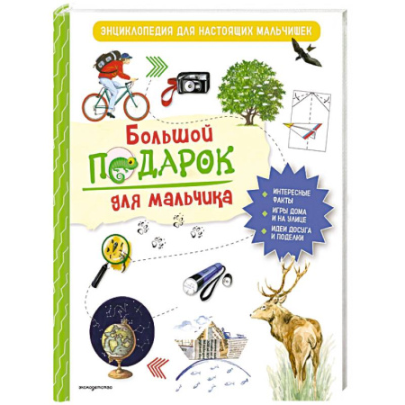 Все обо всем. Универсальные энциклопедии, книга Большой подарок для мальчика. Энциклопедия для настоящих мальчишек купить по скидке